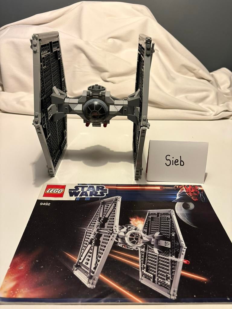 Lego Star Wars 9492 TIE Fighter, Star Wars, Lego, Ophalen of Verzenden, Zo goed als nieuw