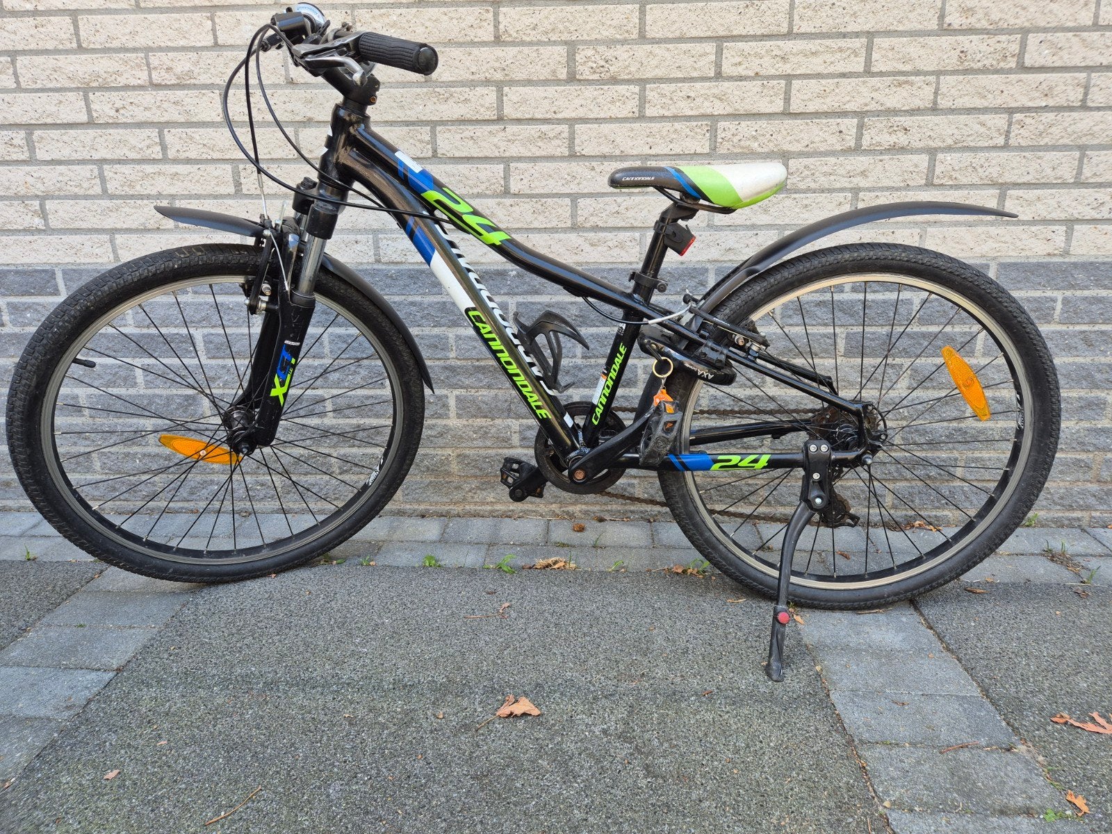 Cannondale Trail 24 inch kinderfiets met versnellingen, Fietsen en Brommers, Fietsen | Heren | Herenfietsen, Gebruikt, Velgrem