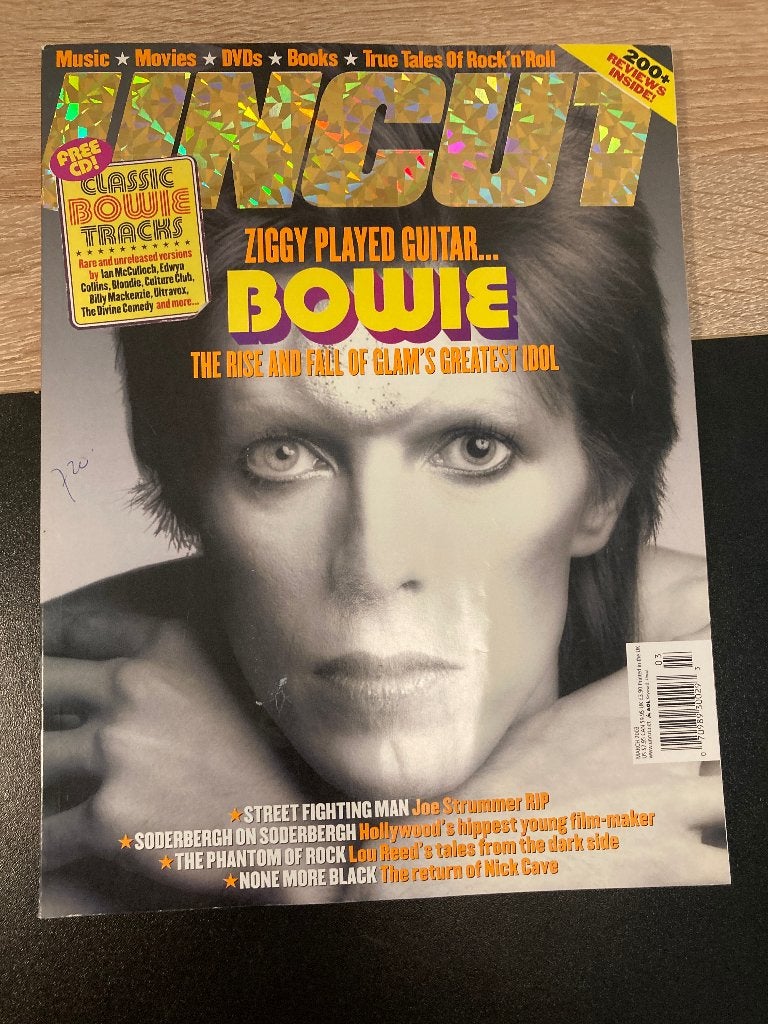 Uncut 2003-03 #70 David Bowie, Joe Strummer, Ophalen of Verzenden, Zo goed als nieuw, Algemeen