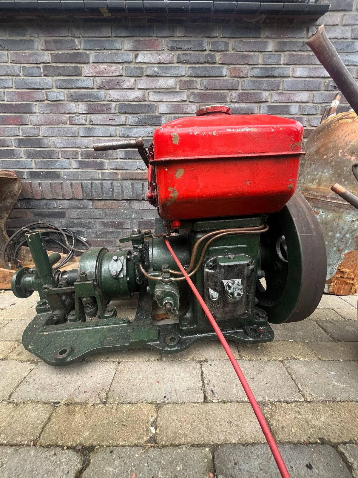 Yanmar NTS85 dieselmotor met toebehoren, Ophalen, Gebruikt