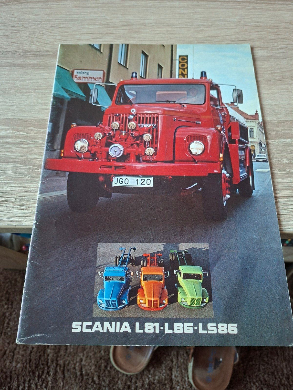 Scania L81 - L86 - LS86 uit 1977, Ophalen of Verzenden, Gelezen, Overige merken