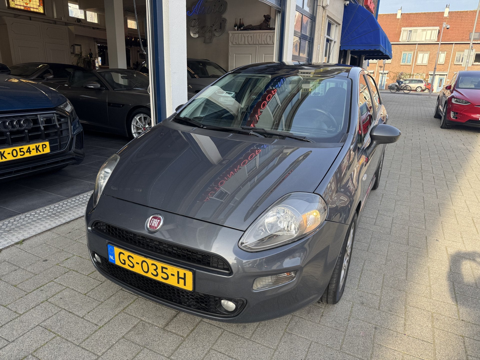 Fiat Punto Evo 0.9 TwinAir Lounge 5-DEURS/PANORAMA, Auto's, Voorwielaandrijving, 101 pk, Gebruikt, Euro 6