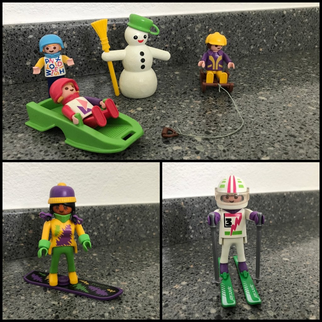 Playmobil skisets, Verzenden, Gebruikt