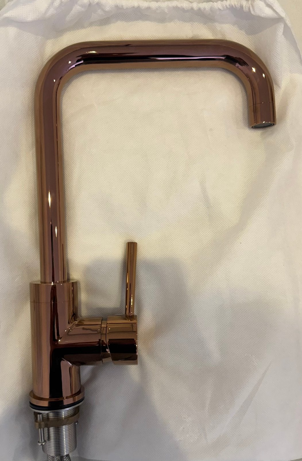 Bronzen Keukenkraan met Kleine Deuk, Doe-het-zelf en Verbouw, Sanitair, Ophalen of Verzenden, Nieuw, Kraan