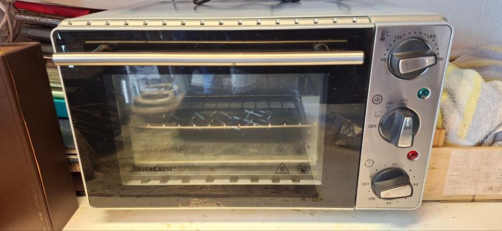 Mini  oven Silver crest, Witgoed en Apparatuur, Ovens, Minder dan 45 cm, Gebruikt, Minder dan 45 cm, Hete lucht