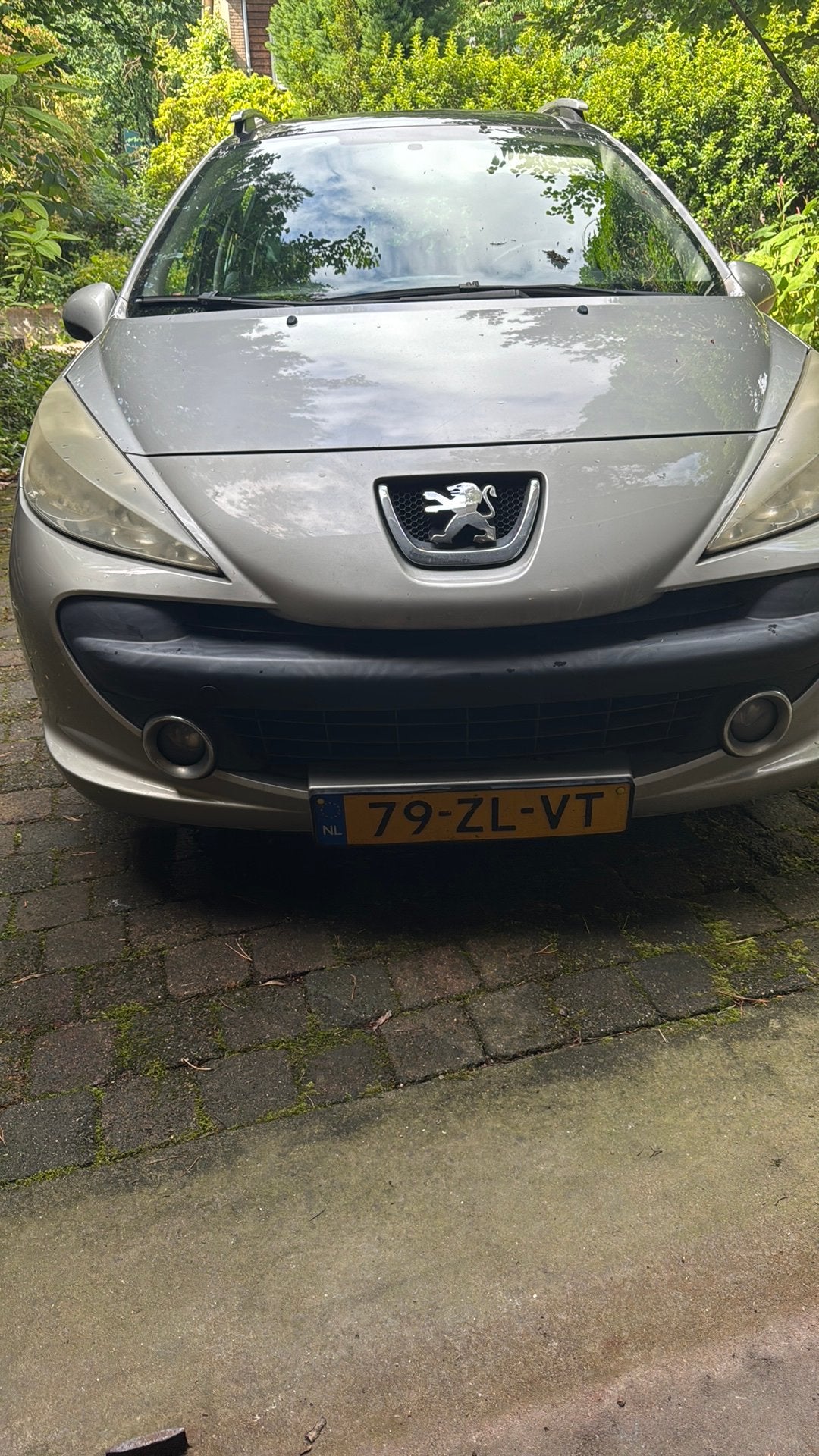 Peugeot 207 1.4 VTI 16V SW 2008 Grijs, Origineel Nederlands, Stationwagon, Handgeschakeld, Zilver of Grijs
