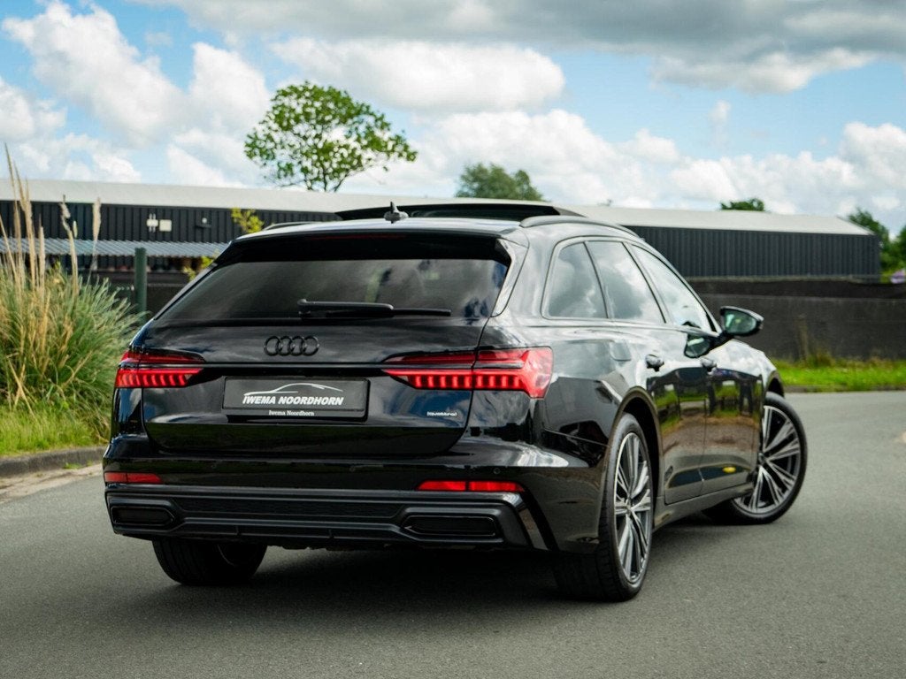 Audi A6 Avant 55 TFSI e quattro S-Line Competition|Panoramad, Automaat, Gebruikt, Zwart, 4 cilinders