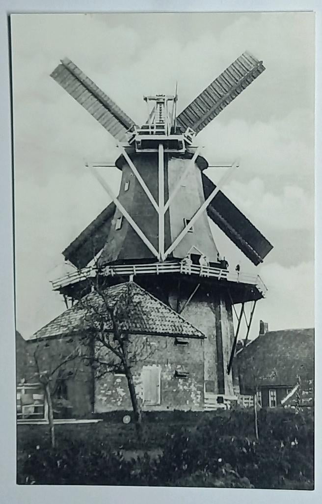 Usquert  ( Gr. ) Koren- en Pelmolen Eva, Verzenden, 1960 tot 1980, Ongelopen, Groningen