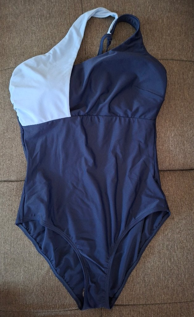 Badpak S. Oliver,, 42C/D, Blauw, Nieuw, Badpak, Ophalen of Verzenden