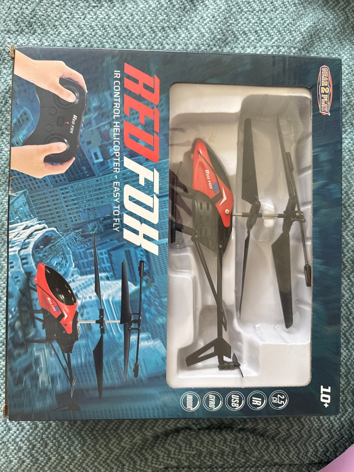 Red Fox IR Control Helikopter - Eenvoudig te vliegen, Hobby en Vrije tijd, Modelbouw | Radiografisch | Helikopters en Quadcopters