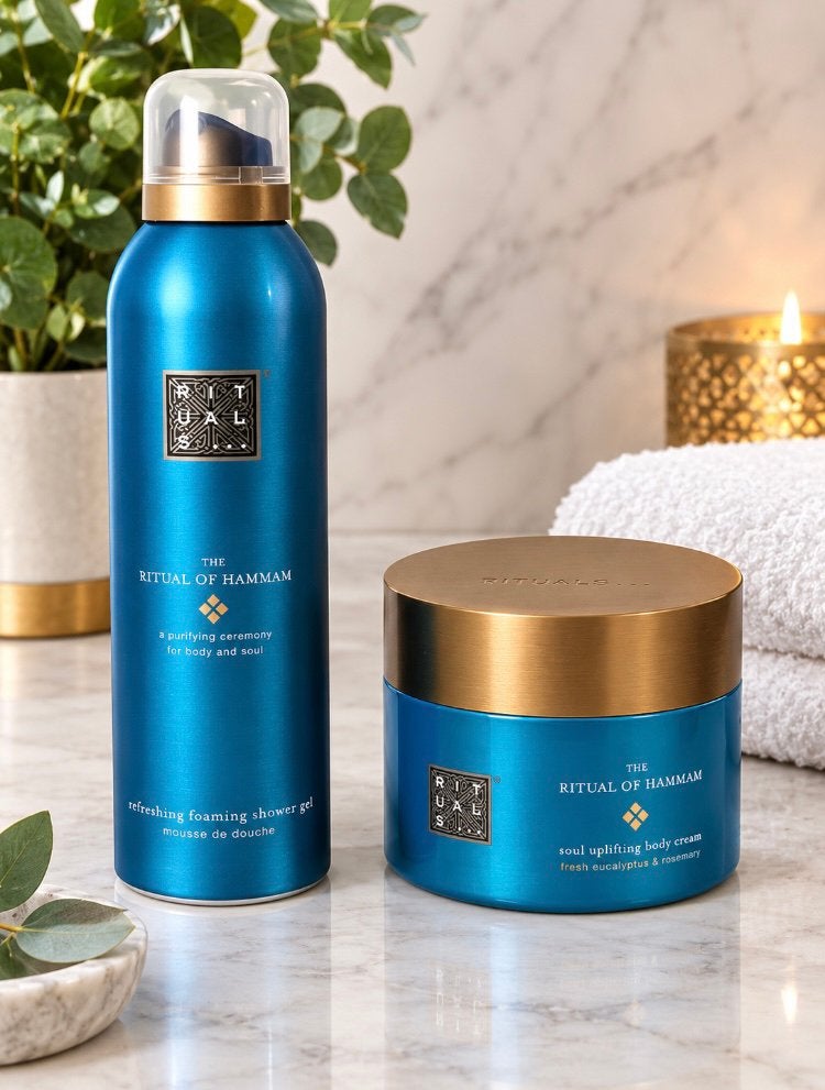 Nieuwe Rituals set – The Ritual of Hammam, Ophalen of Verzenden, Nieuw, Bodylotion, Crème of Olie