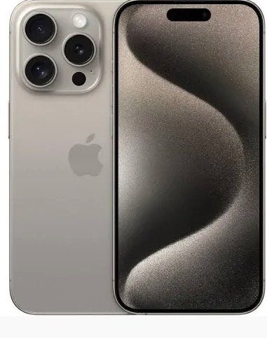 iPhone 15 Pro 128 GB - Lichte barst, scherm intact, IPhone 15 Pro Max, Ophalen of Verzenden, Zonder simlock, Zonder abonnement
