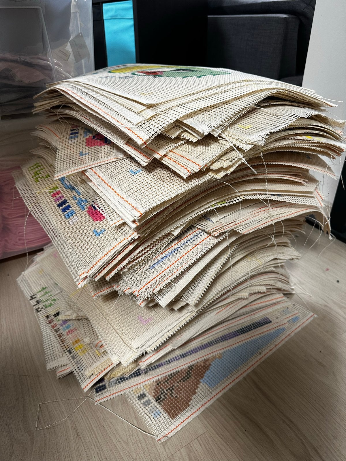 Grote partij borduurpatronen, Hobby en Vrije tijd, Borduren en Borduurmachines, Ophalen, Gebruikt, Handborduren, Patroon