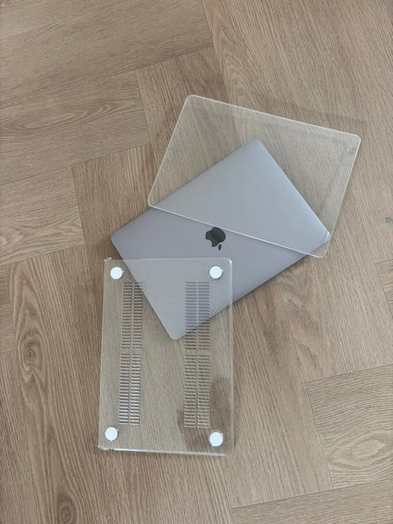 Harde hoes voor macbook met glitters, Ophalen of Verzenden, 13 inch, Zo goed als nieuw