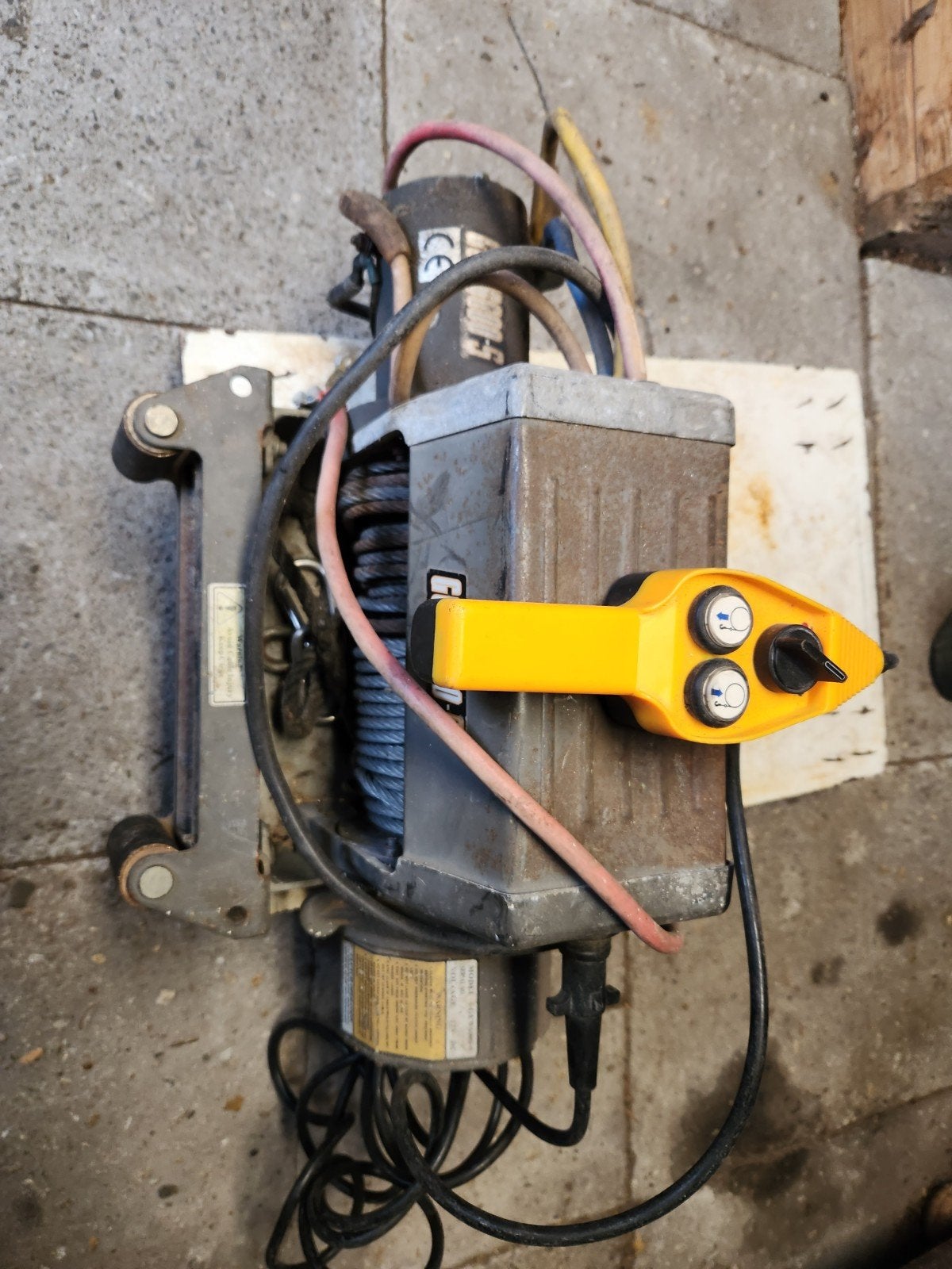 Werkende Elektrische Lier - Goede Kwaliteit, Ophalen of Verzenden, Gebruikt, Elektrisch