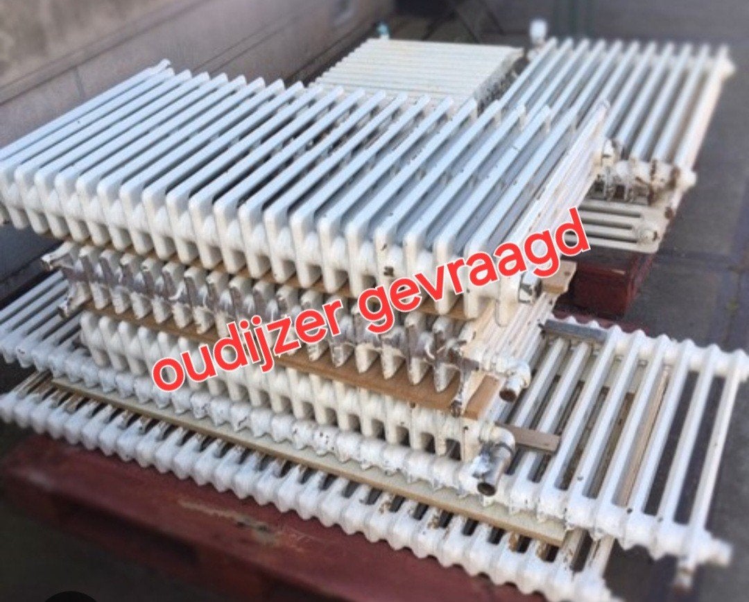 gevraagd oude metalen, Doe-het-zelf en Verbouw, Verwarming en Radiatoren, Radiator, 30 tot 80 cm, Minder dan 60 cm, Ophalen
