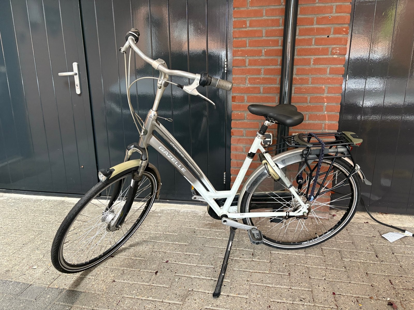 Gazelle Chamonix Plus Damesfiets, Fietsen en Brommers, Fietsen | Dames | Damesfietsen, Gebruikt, Gazelle, (Extra) lage instap