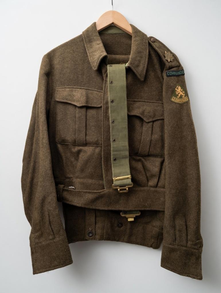 Origineel Korps Commandotroepen Battle Dress, jaren 50, Ophalen of Verzenden, Landmacht, Nederland, Kleding of Schoenen