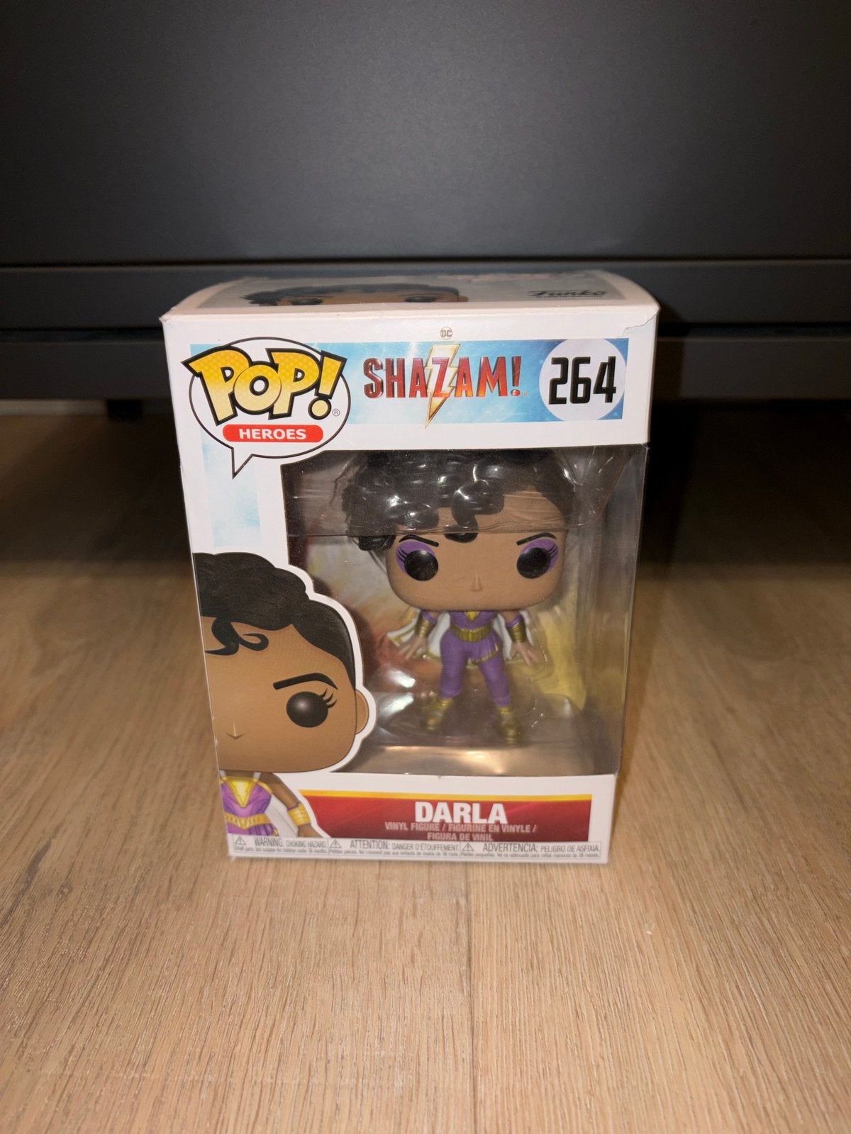 Funko Pop! Shazam! Darla #264 - Zo goed als nieuw, Ophalen of Verzenden, Zo goed als nieuw