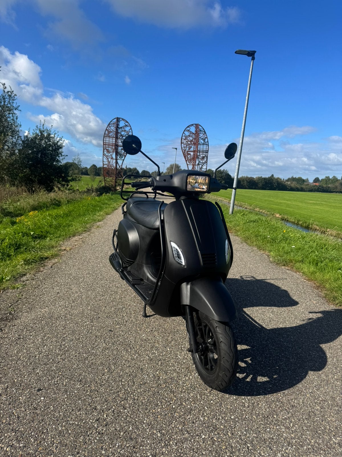 Nette milano s DTS riva agm gy6 snor vespa zip, Ophalen of Verzenden, Gebruikt