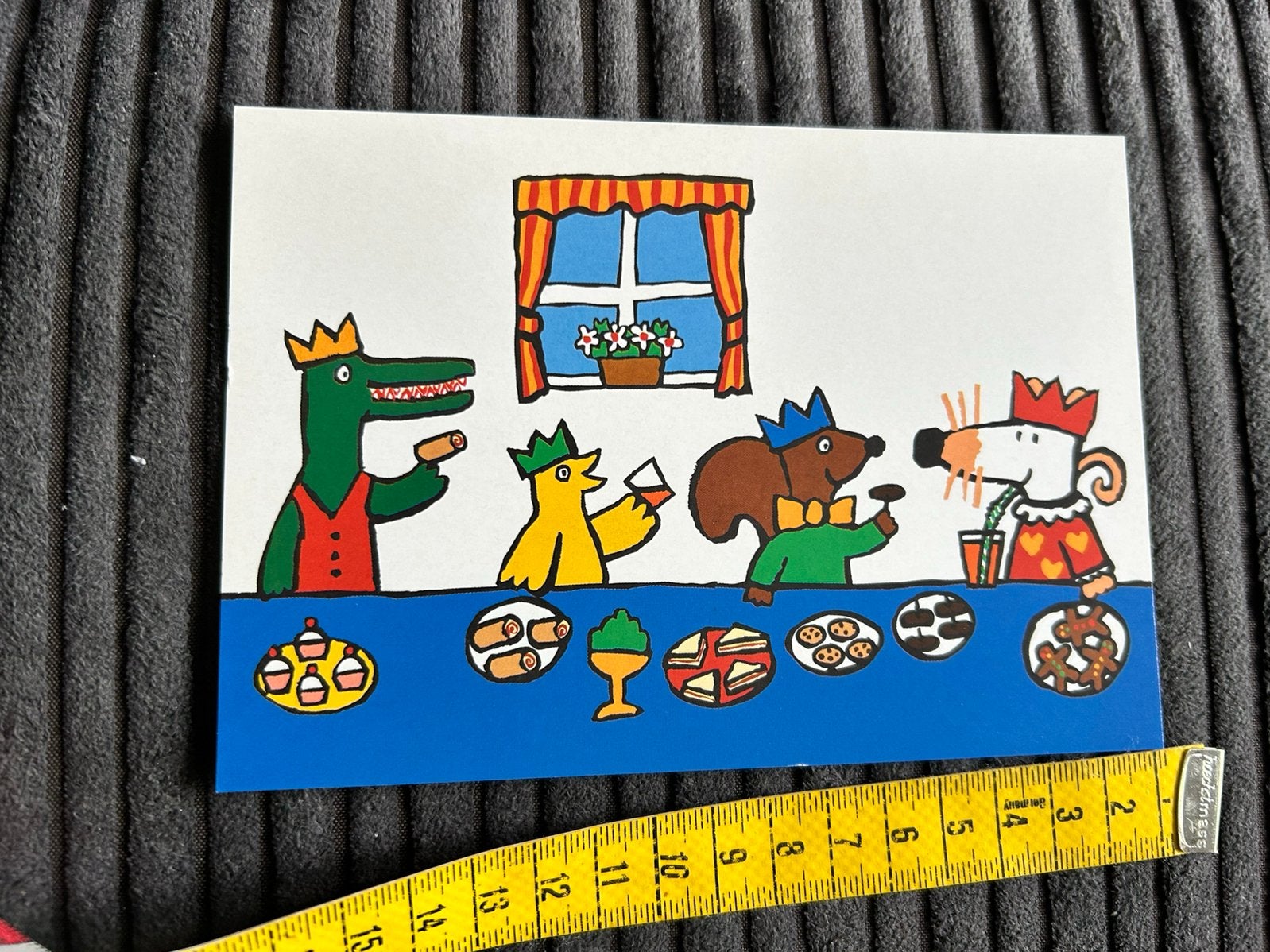 397. Kaart illustr Muis Lucy Cousins, Ophalen of Verzenden, Ongelopen