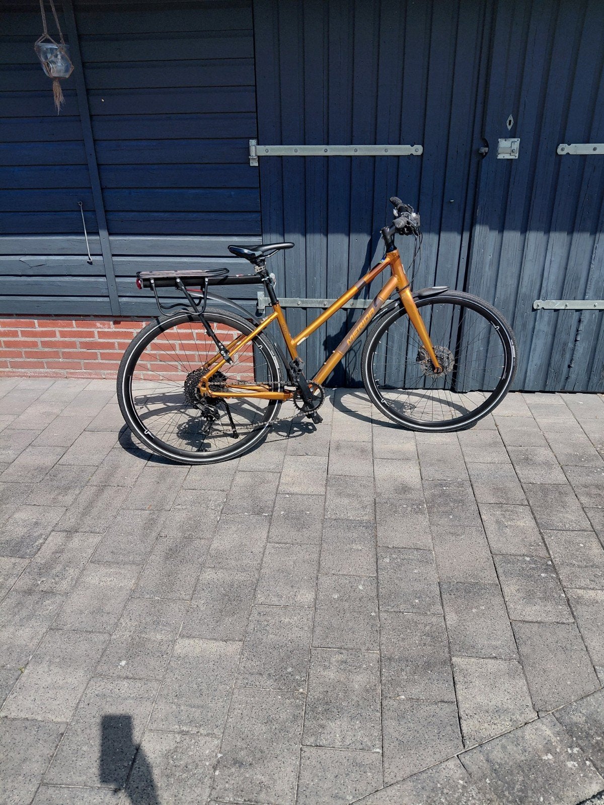 Merida Crossway Urban 300 – dames – maat S – nagenoeg nieuw, 28 inch, 10 tot 15 versnellingen, Zo goed als nieuw, 50 tot 53 cm