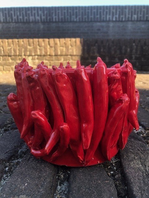 Bloempot pepers, Ophalen of Verzenden