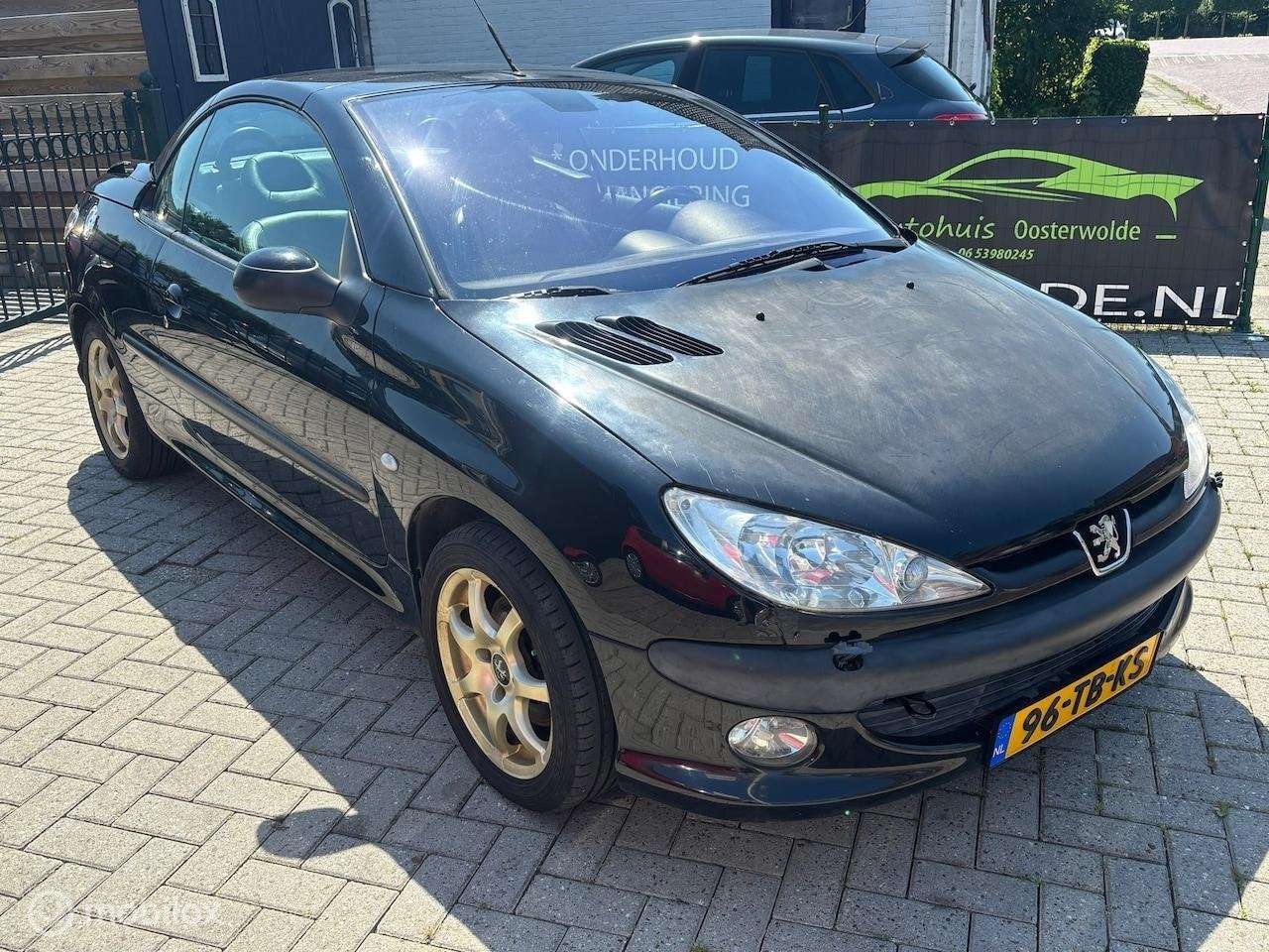 Peugeot 206 CC 2.0-16V recent gekeurd rijdend na de keuring, 136 pk, Gebruikt, 4 cilinders, Cabriolet