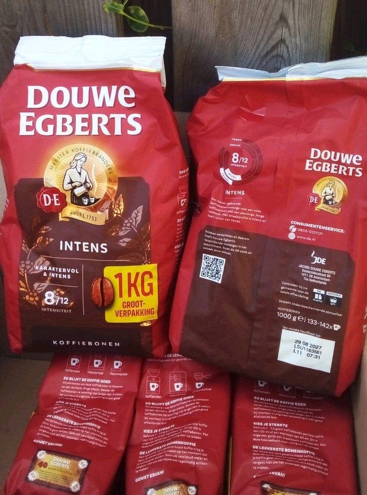 Douwe Egberts Intens nr.8, Verzenden