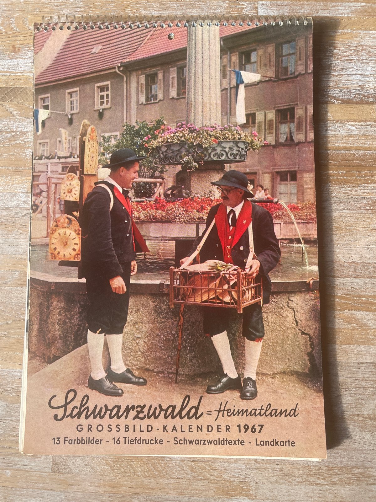 12 historische Schwarzwald-kalenders 1967/1977 + 2008, Ophalen of Verzenden, Maandkalender