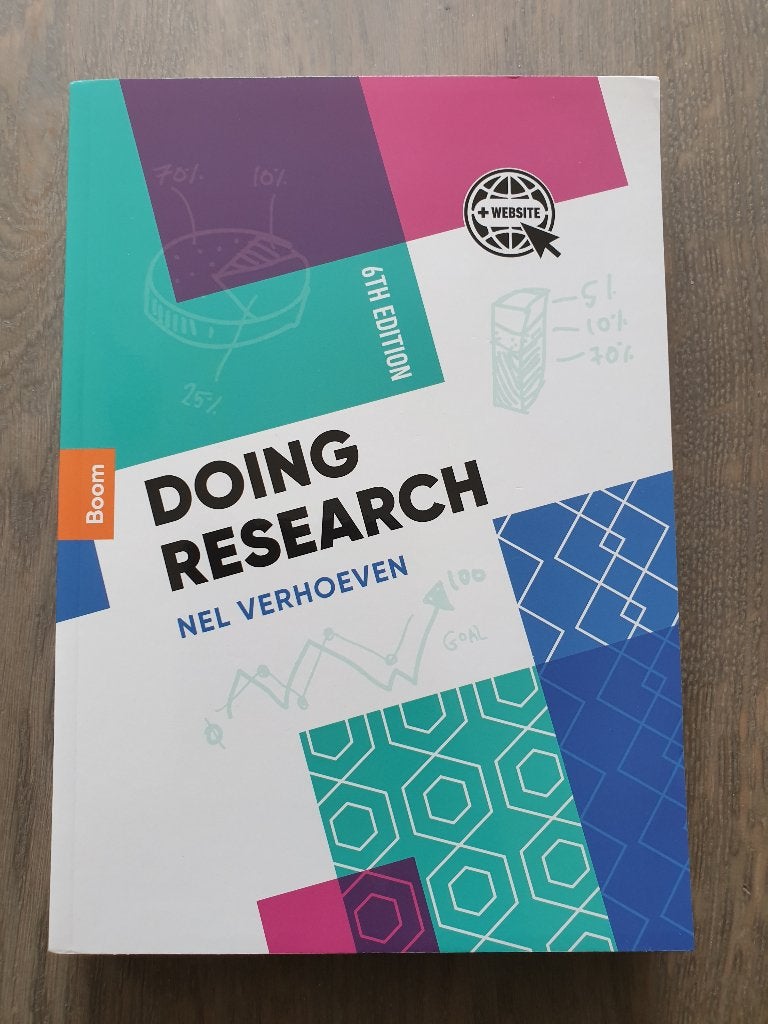 Studieboek Doing Research, Ophalen of Verzenden, Alpha, Zo goed als nieuw, HBO