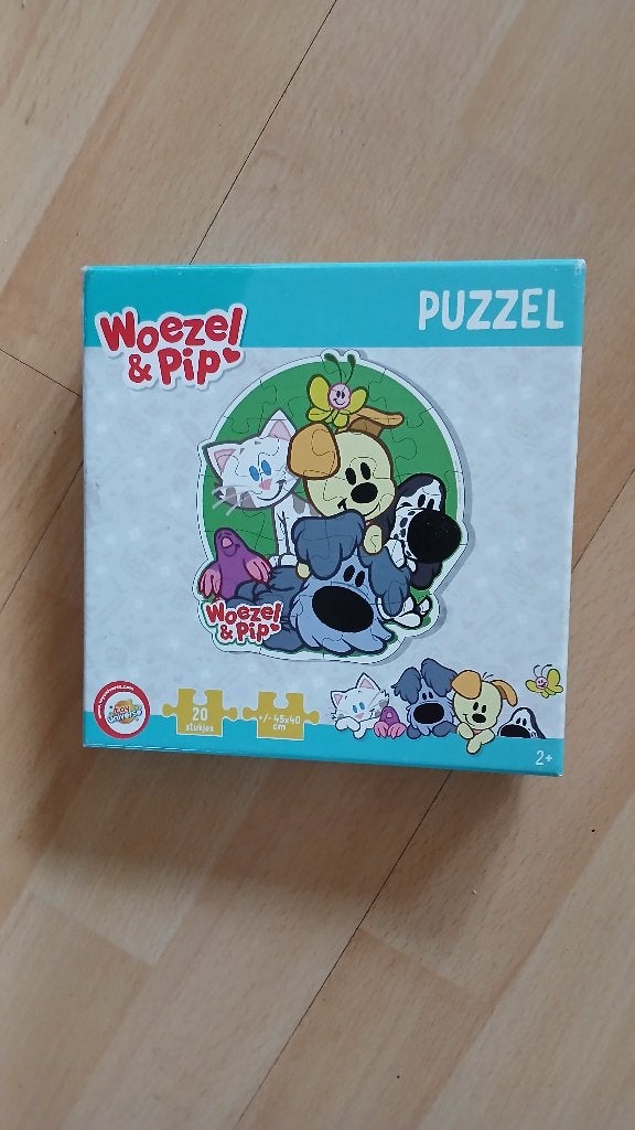 PUZZEL WOEZEL & PIP 20 STUKJES, Ophalen of Verzenden, 10 tot 50 stukjes, Zo goed als nieuw, 2 tot 4 jaar