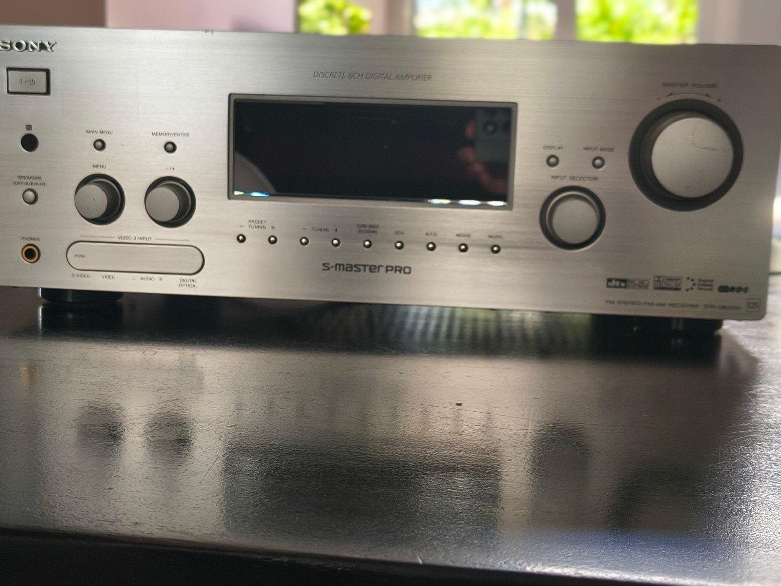 Sony STR-DB2000 FM Stereo/FM-AM Receiver, Ophalen, Gebruikt, 60 tot 120 watt, Sony