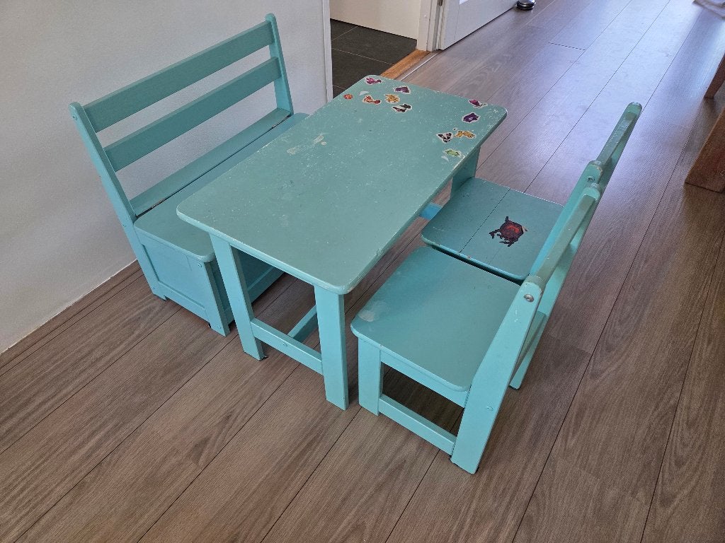 Kinderset, Ophalen, Gebruikt