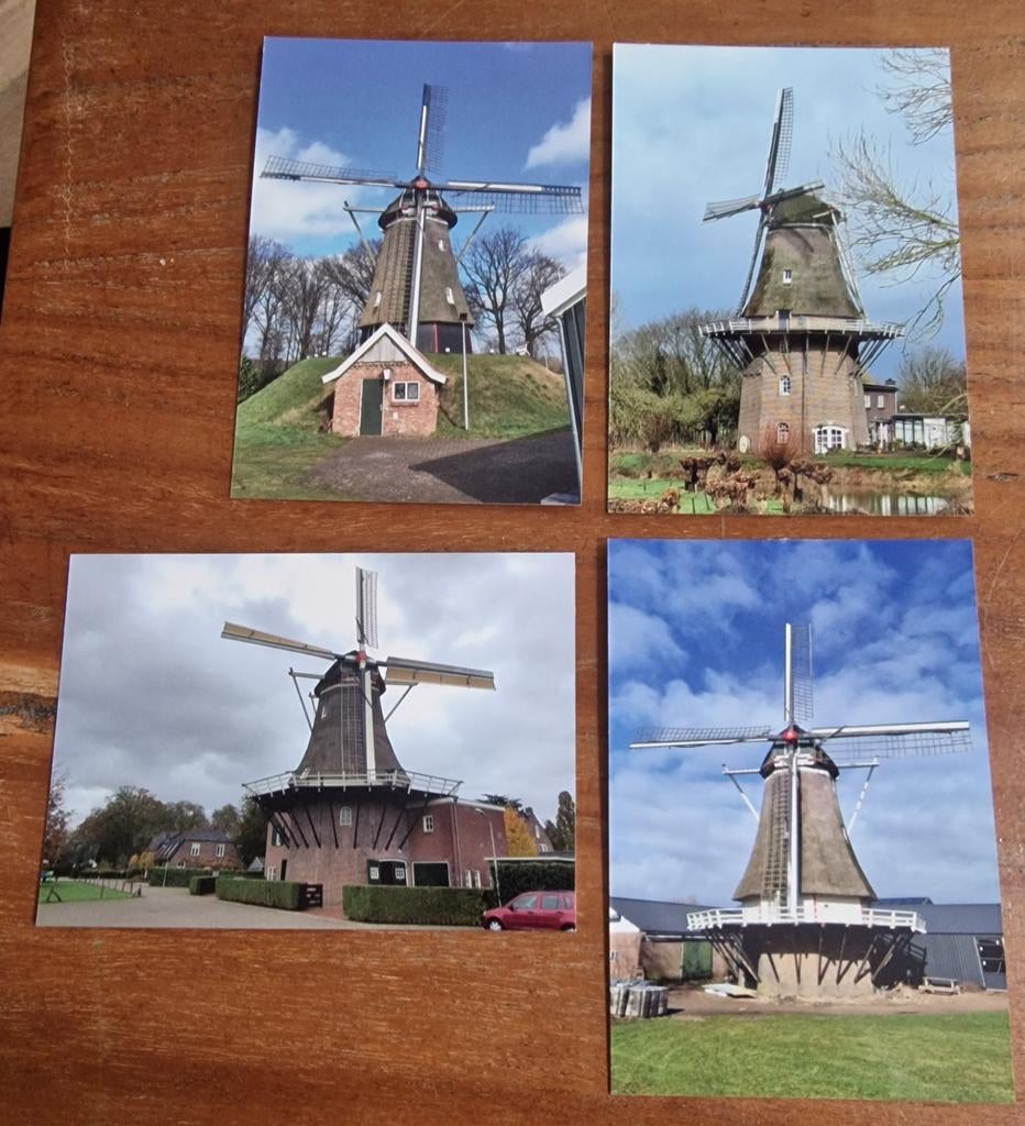 Serie 36 kaarten. windmolen, watermolen, rosmolen, Ophalen of Verzenden, Ongelopen