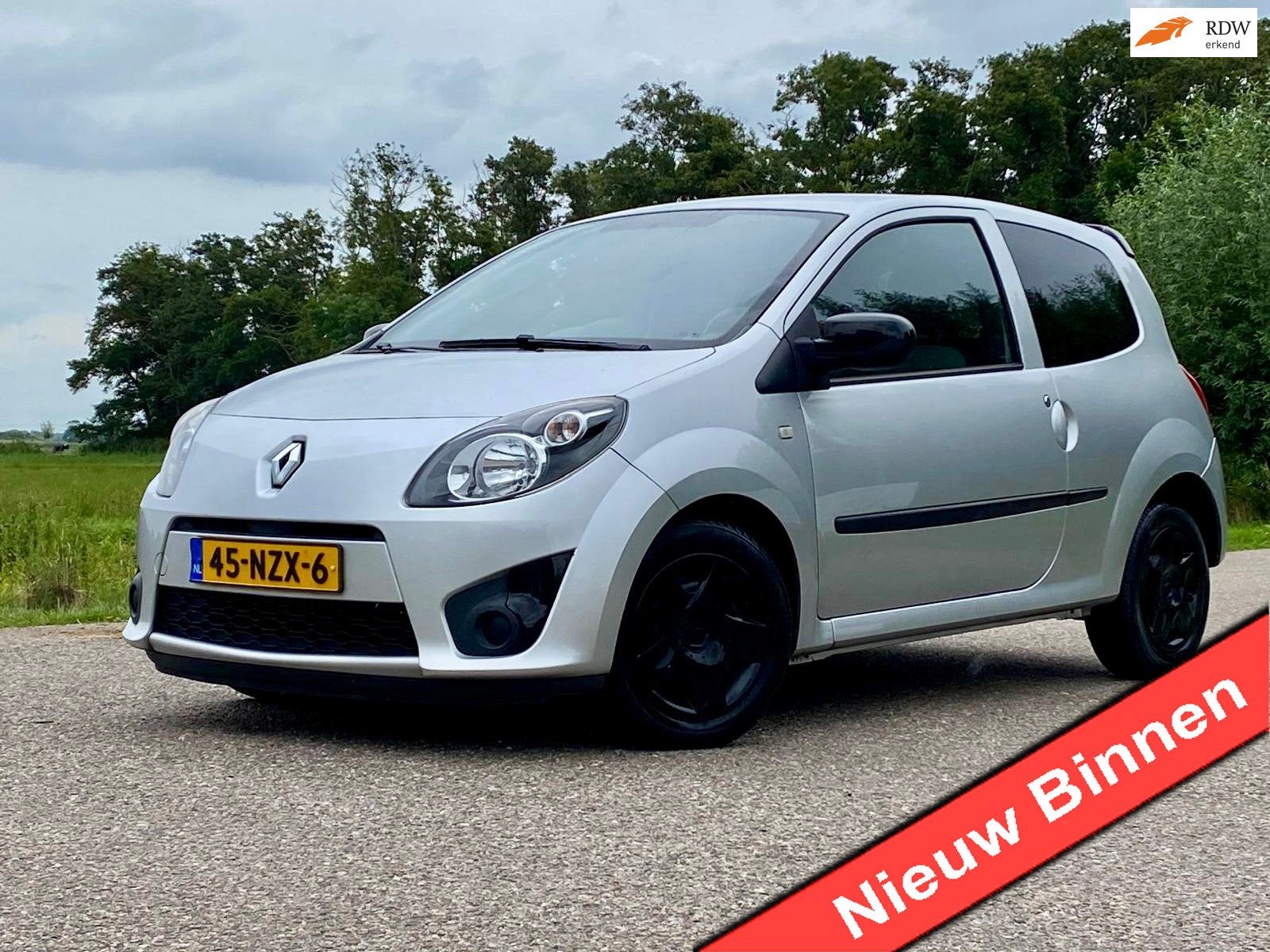 Renault Twingo 1.2-16V Collection Airco Electrische Ramen NA, Auto's, Twingo, Gebruikt, Zwart, 4 cilinders