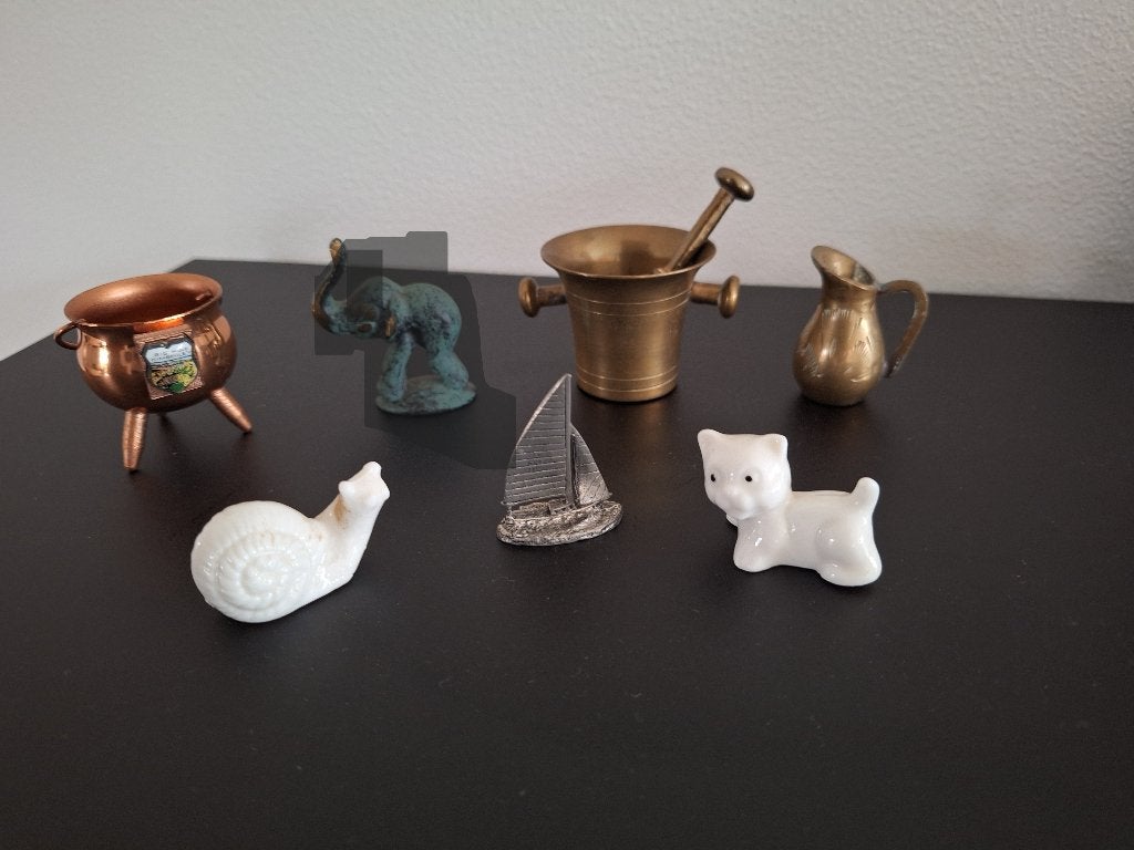 miniaturen voor letterbak, Ophalen of Verzenden