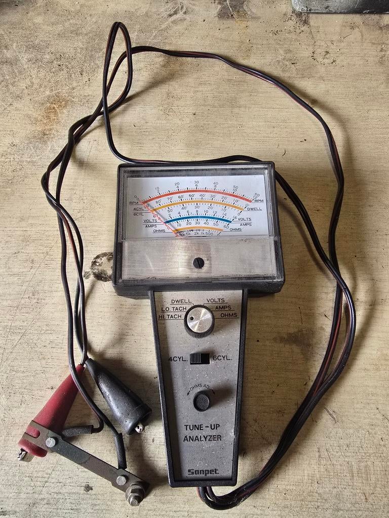 Sanpet Tune-Up Analyzer - Vintage Auto Diagnostiek, Ophalen, Nieuw