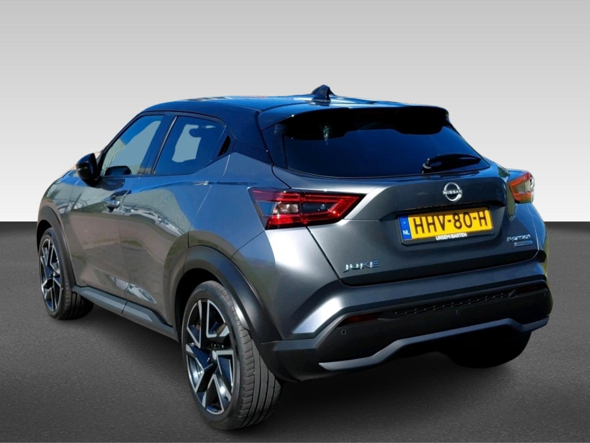 Nissan Juke 1.6 Hybrid N-Design, Auto's, Gebruikt, 4 cilinders, Origineel Nederlands, 93 pk