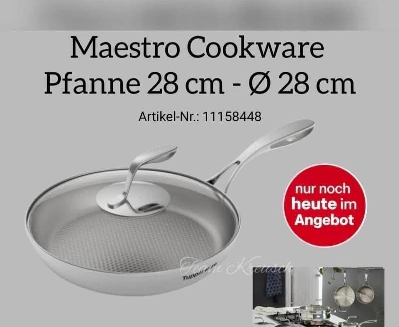 Tupperware Mastro-pan 28 cm - Nieuw in doos, Overige kleuren, Overige typen, Nieuw, Ophalen of Verzenden