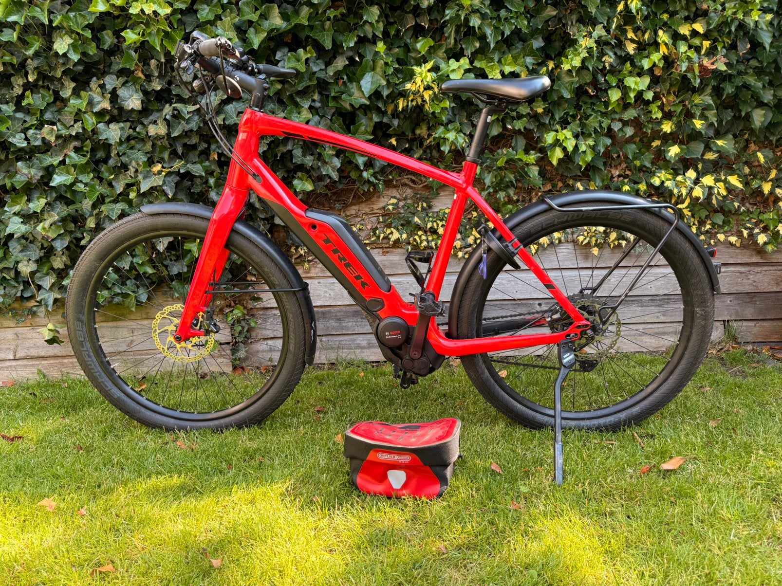 Trek Super Commuter+ – Bosch motor – 2 accu’s – 4.243 km, Ophalen, Zo goed als nieuw, Overige merken