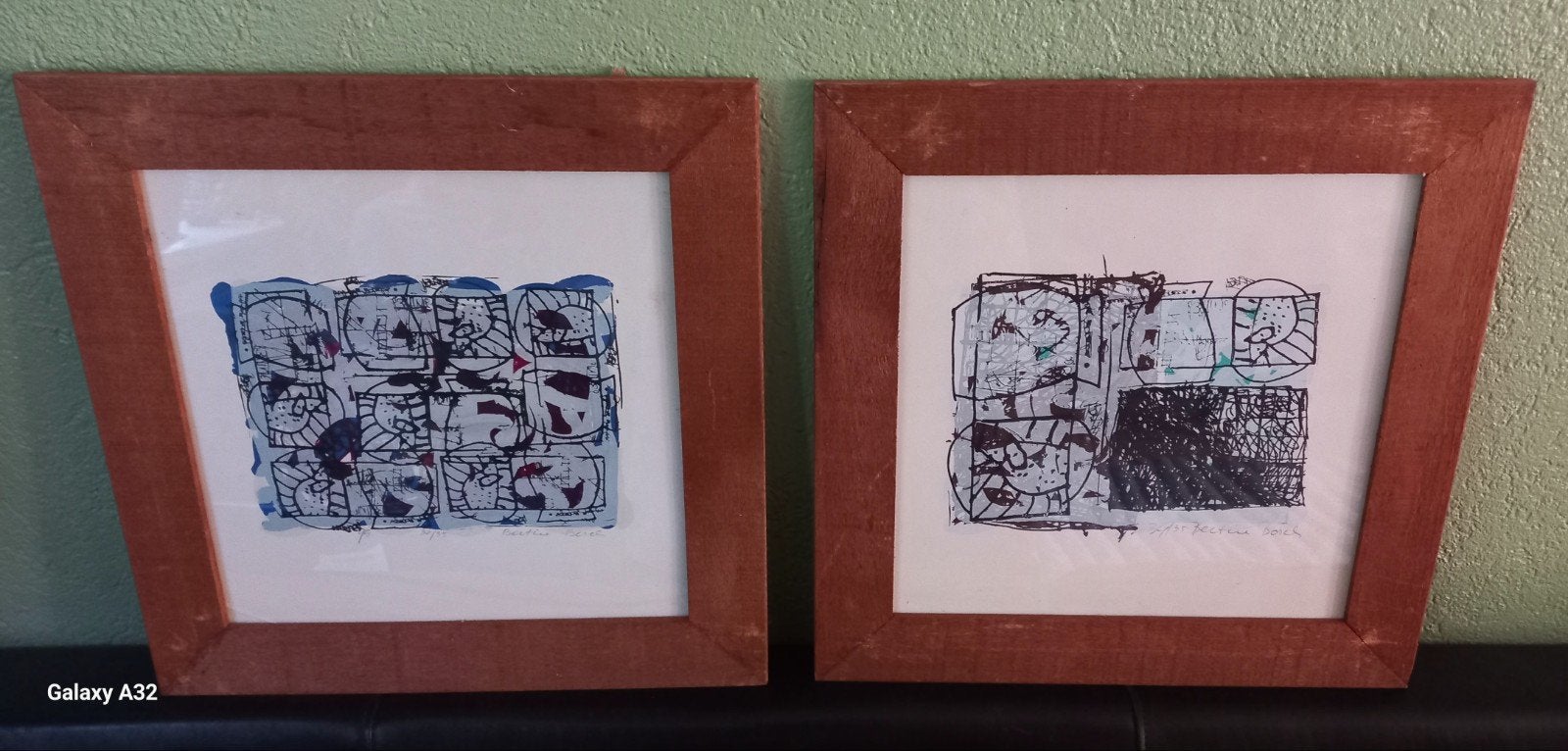 Zeefdrukken jaren '90 - Bertine Bosch (Delden), Antiek en Kunst, Kunst | Litho's en Zeefdrukken, Zeefdruk, Genummerd, Gesigneerd