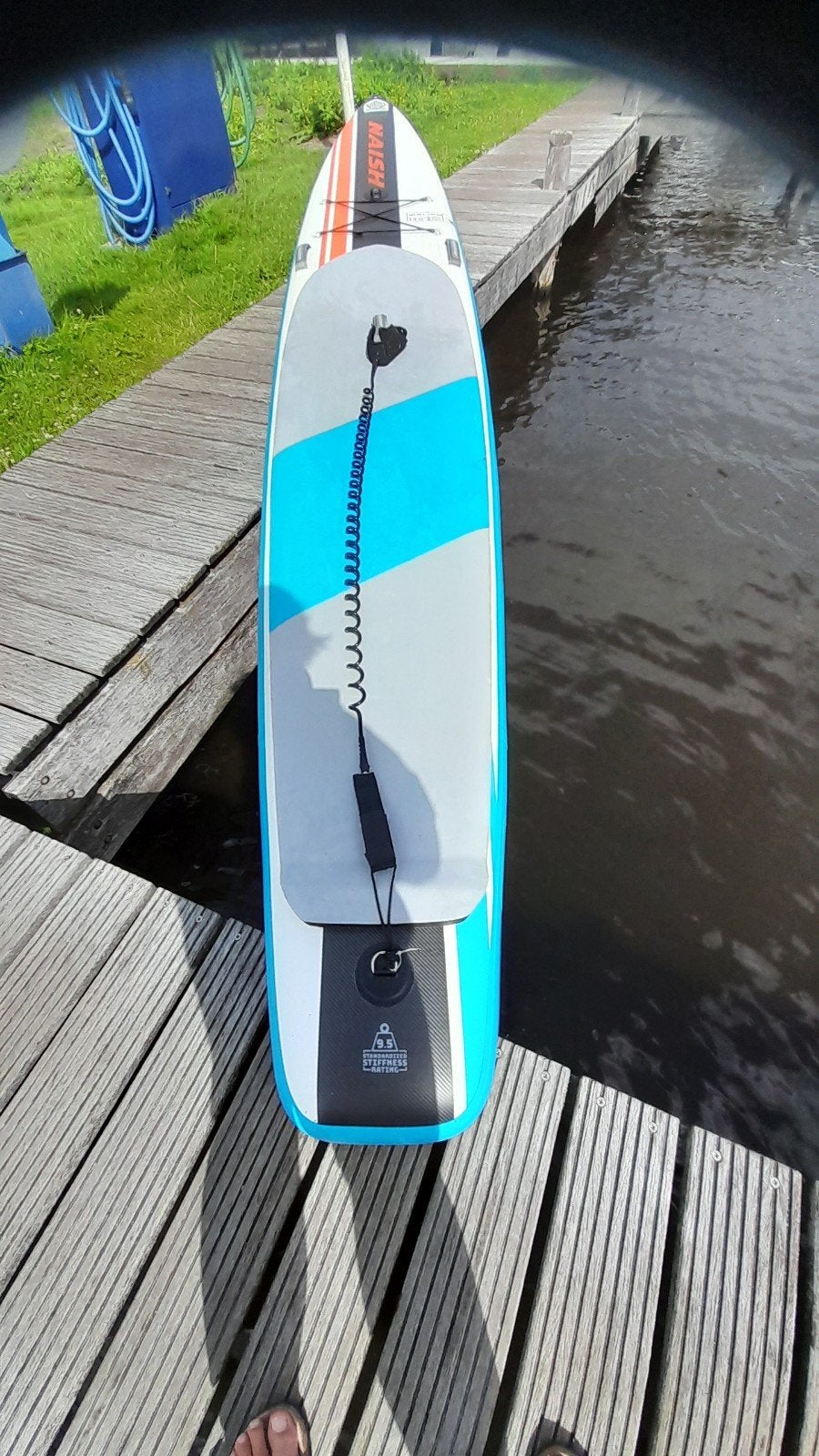 Naish Maliko inflatable sup 14 x 25 Fusion Carbon, Ophalen of Verzenden, Gebruikt, SUP-boards