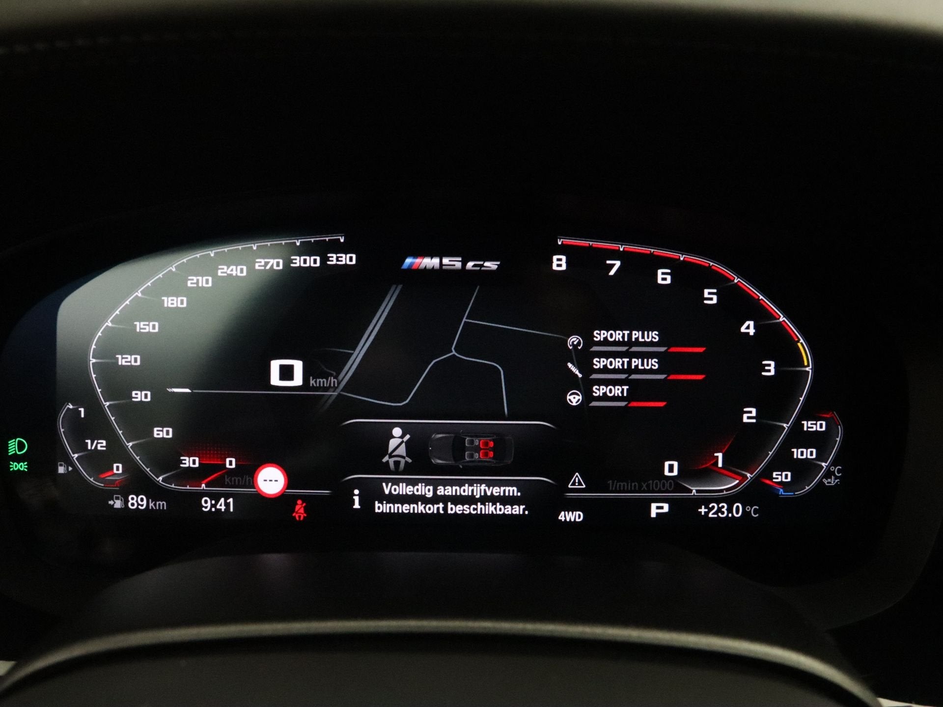 BMW M5 CS (bj 2022, automaat), Automaat, 1800 kg, Gebruikt, Automatische klimaatregeling