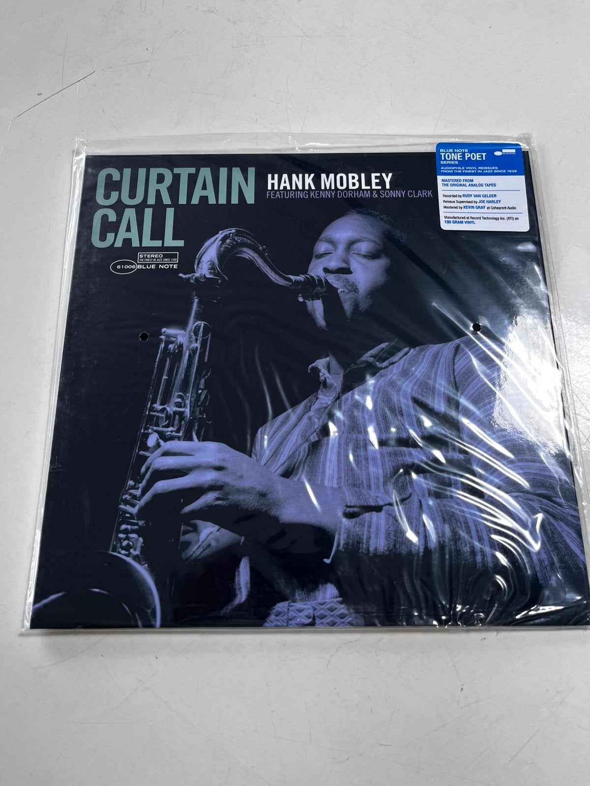 Hank Mobley - Curtain Call Tone Poet, Cd's en Dvd's, LP, Ophalen of Verzenden, 12 inch, Nieuw in verpakking