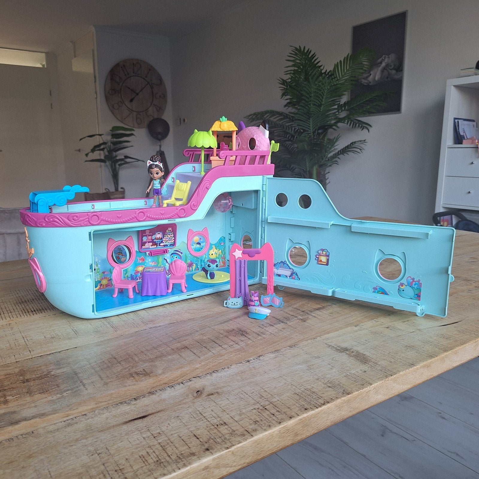 Gabby's Poppenhuis Cruise Schip Speelset, Ophalen, Zo goed als nieuw, Overige typen