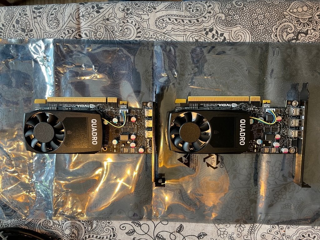 HP NVIDIA Quadro P400 Max. 1,48GHz • 2GB GDDR5 • 3x Mini-DP, Ophalen, PCI-Express 3, Gebruikt, DisplayPort