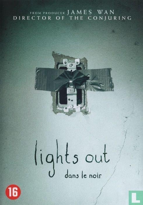 Lights Out, Cd's en Dvd's, Dvd's | Horror, Vanaf 16 jaar, Ophalen of Verzenden, Zo goed als nieuw