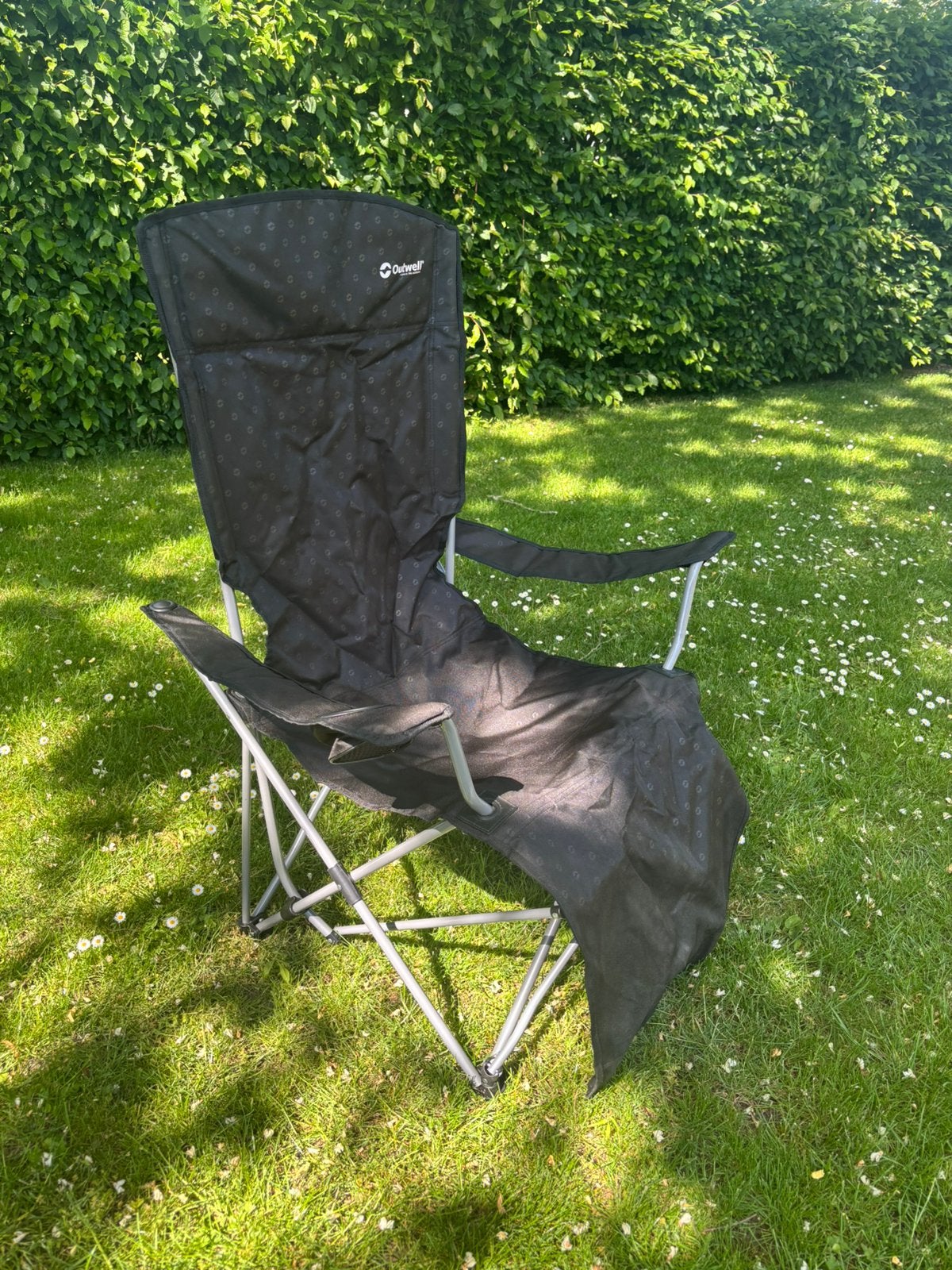 Twee luxe kampeerstoelen van Outwell, Ophalen, Zo goed als nieuw, Campingstoel