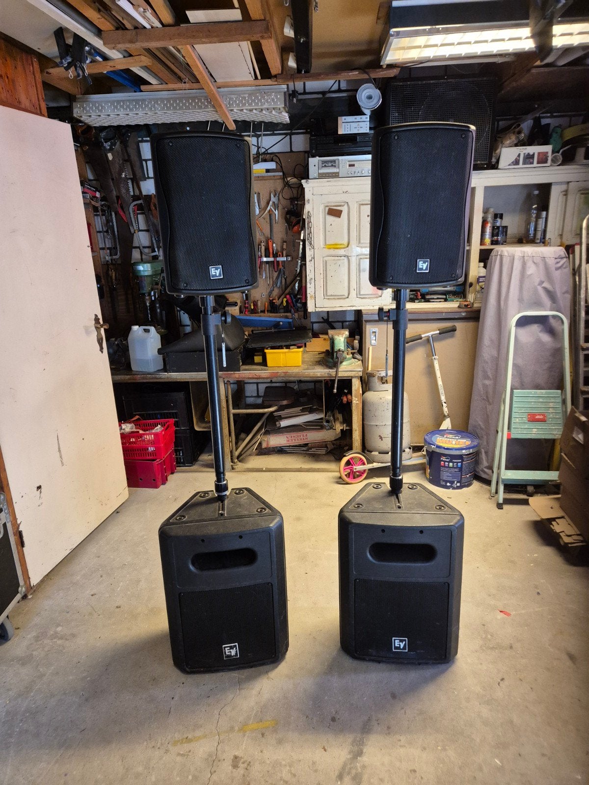 Electro-Voice ZX1-90 Topkasten met SB122 Subwoofers, Audio, Tv en Foto, Luidsprekers, Ophalen, Gebruikt, Overige merken